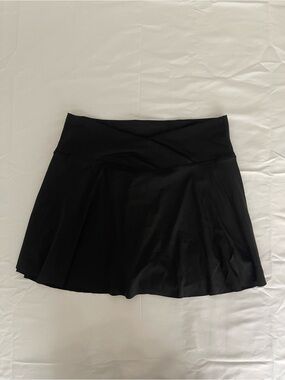 Black Women's Athletic Skort